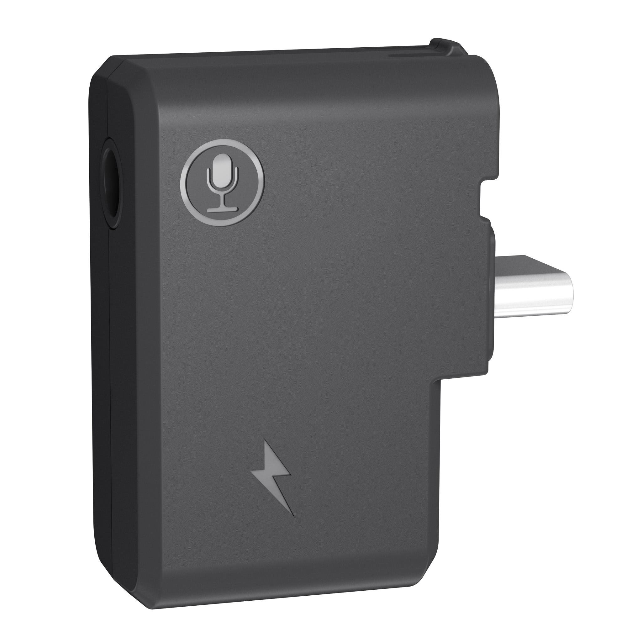 Адаптер мікрофона Insta360 ONE X2 (USB-С - mini-jack 3,5 мм) зі входом для зарядки
