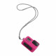 Силиконовый чехол з ремешком GoPro Sleeve + Lanyard для HERO8 Black, розовый с камерой_1