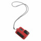 Силиконовый чехол з ремешком GoPro Sleeve + Lanyard для HERO8 Black, красный с камерой_1