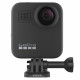 GoPro MAX, front view with quick release latch