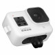 Силиконовый чехол з ремешком GoPro Sleeve + Lanyard для HERO8 Black, белый с камерой_3