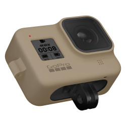 GoPro Sleeve + Lanyard (Black) for HERO8 Black, blue with a camera_3