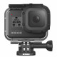 Underwater case GoPro HERO8 Black Protective Housing, front view with a camera