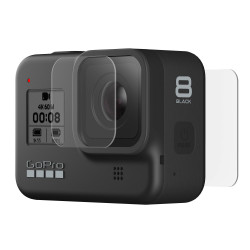 Защитные стекла для дисплеев и линзы GoPro Tempered Glass Lens + Screen Protectors для HERO8 Black