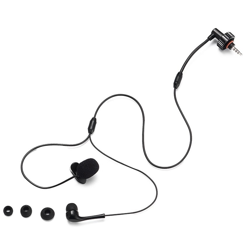 (B09) Mono earbud wire mic, main view