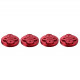 Sunnylife Upgraded Motor Covers for DJI Mini 2, red