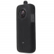 Силиконовый чехол Sunnylife для Insta360 ONE X2 со страховочным ремешком, черный с камерой_2
