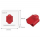 Защита линз и дисплея Sunnylife силиконовая для Insta360 ONE X2, красная с упаковкой
