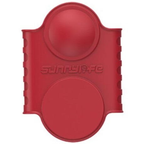 Sunnylife Silicone Lens And Display Protector for Insta360 One X2, red