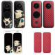 Sunnylife Cool PVC Stickers Skin for Insta360 ONE X2, Combo 5: Polar Bear + Red Carbon