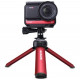 Sunnylife Multifunctional Aluminum Alloy portable Mini Tripod, red with camera_1