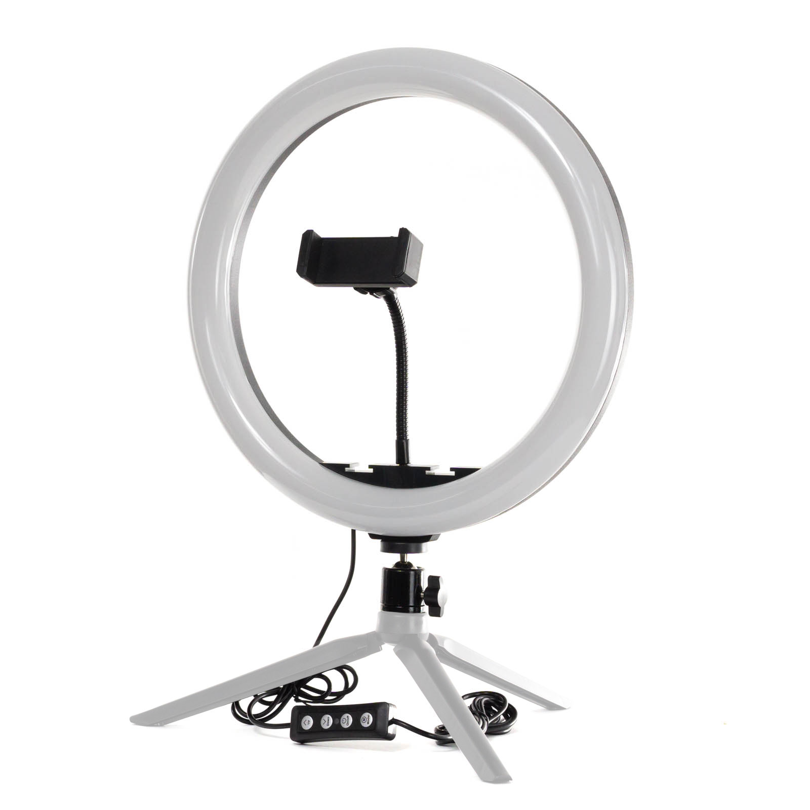 USB LED ring light 30 cm with swivel head, main view
