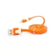 Lightning кабель 1м для iPhone, iPod, iPad (оранжевый)