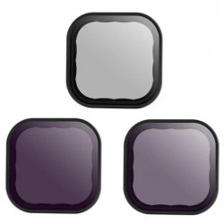 Нейтральные фильтры TELESIN ND8, ND16, ND32 для GoPro HERO11, HERO10 и HERO9 Black