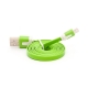 Lightning кабель 1м для iPhone, iPod, iPad (зеленый)