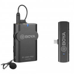 BOYA BY-WM4 PRO-K5 Digital Wireless Omni Lavalier Microphone System for USB-C Devices (2.4 GHz)