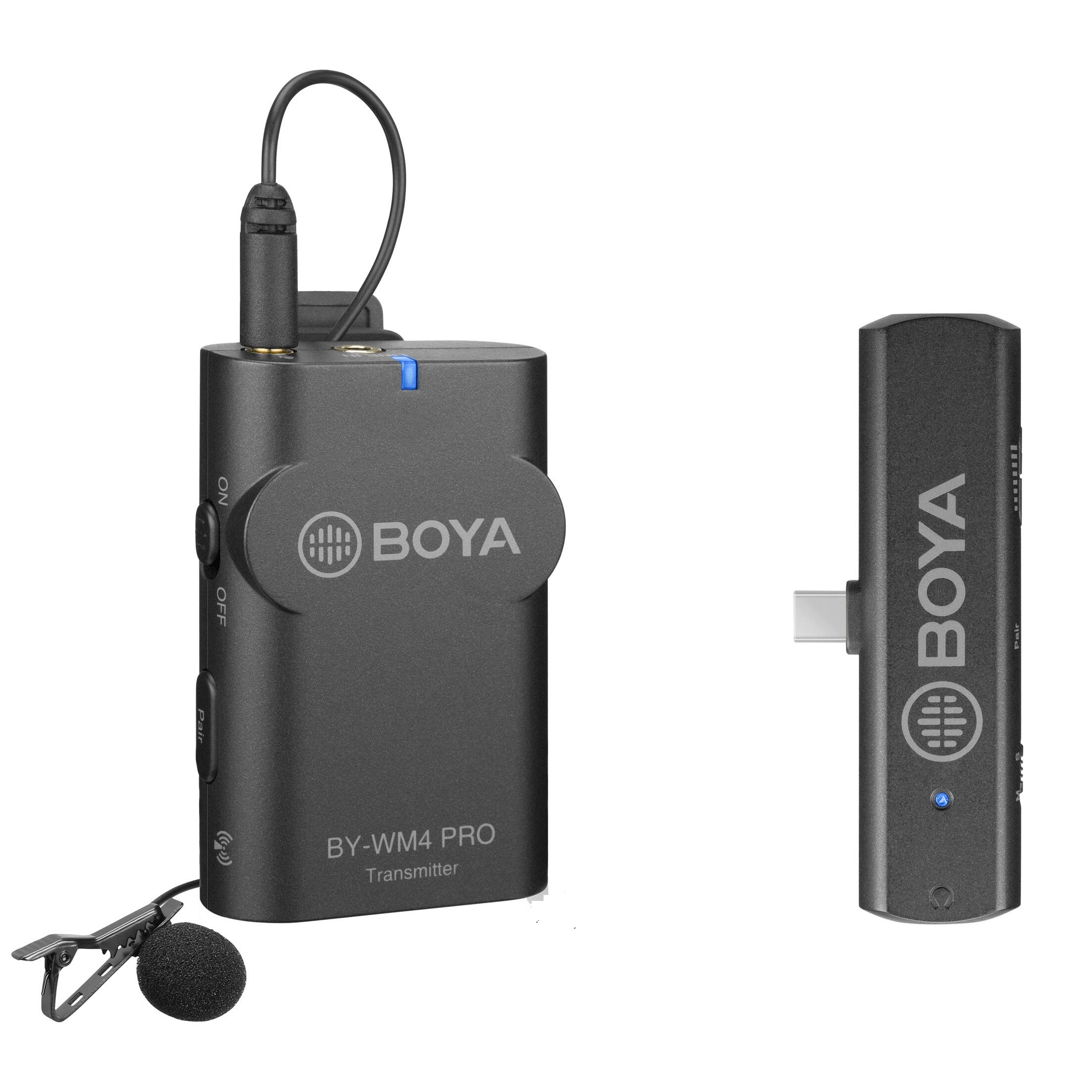 Беспроводная микрофонная система BOYA BY-WM4 PRO-K3 для iOS устройств (Lightning, 2,4 ГГц), главный вид