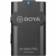 BOYA BY-WM4 PRO-K4 2-Person Wireless Lavalier Microphone System for Lightning iOS Devices (2