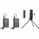 BOYA BY-WM4 PRO-K5 Two-Person Wireless Omni Lavalier Microphone System for USB-C Devices (2