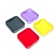 Набор фильтров для GoPro HERO4 (полный) (4 цвета)