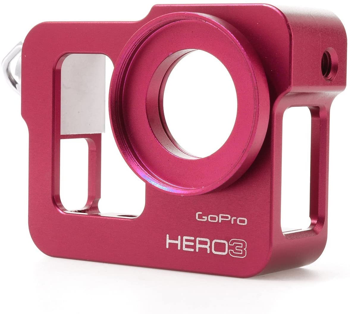 Aluminum frame for GoPro HERO3, red