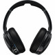 Skullcandy Crusher Wireless Over-Ear Headphones with ANC, Fearless Black frontal view