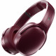 Skullcandy Crusher Wireless Over-Ear Headphones with ANC, Deep Red