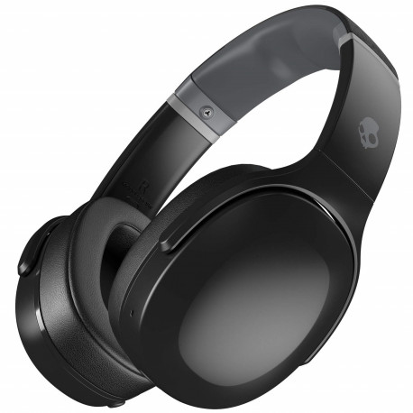 Skullcandy Crusher Evo Wireless Over-Ear Headphones, True Black