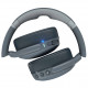 Skullcandy Crusher Evo Wireless Over-Ear Headphones, Chill Grey folded_2