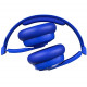 Skullcandy Cassette Wireless Over-Ear Headphones, Cobalt Blue folded