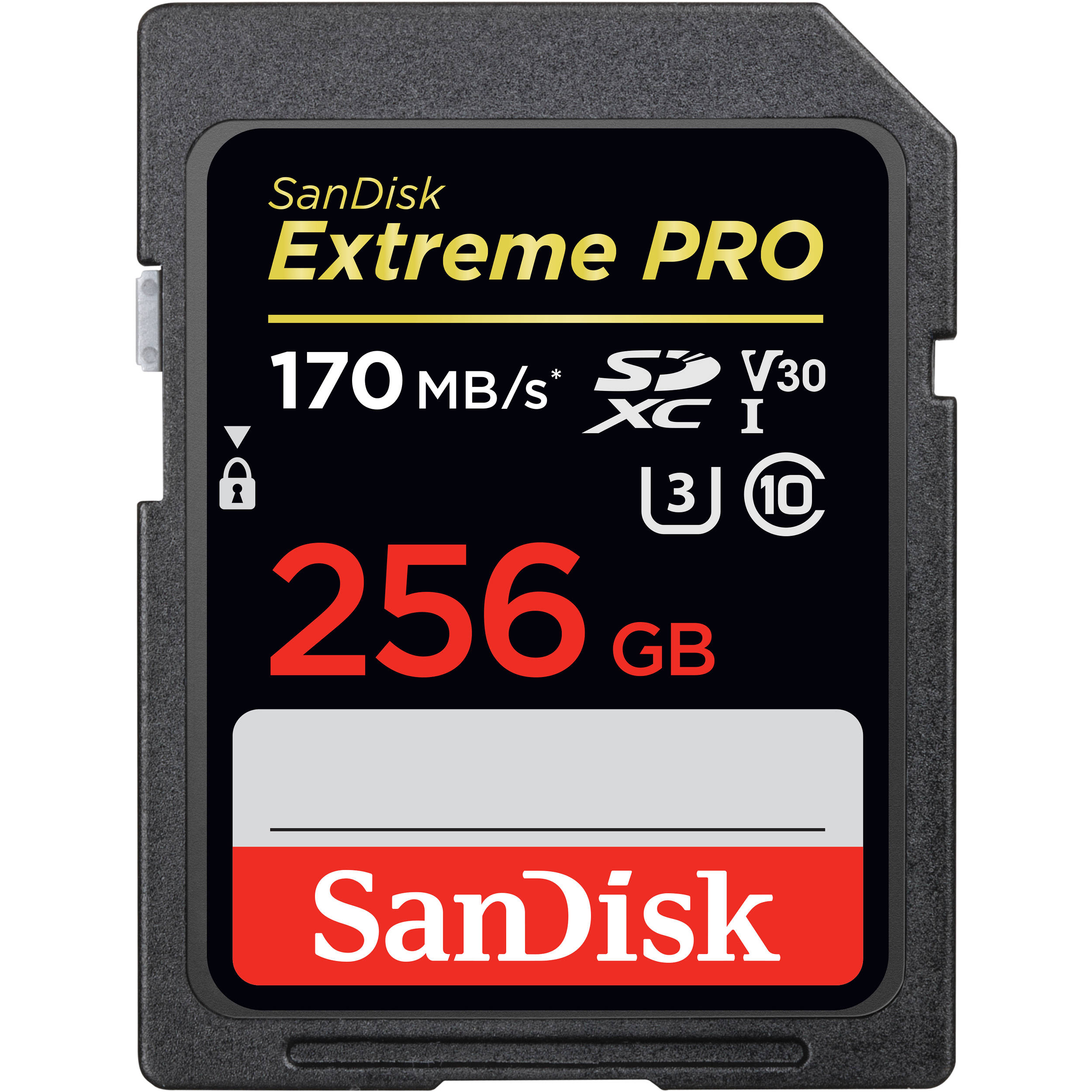 Карта пам’яті SanDisk Extreme Pro SDXC 256GB V30 UHS-I U3