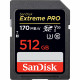 SanDisk Extreme Pro SDXC 512GB UHS-I V30 U3, main view