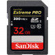 Карта памяти SanDisk Extreme Pro SDHC 32GB UHS-II C10 U3, главный вид