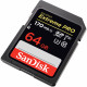 Карта памяти SanDisk Extreme Pro SDXC 64GB UHS-I V30 U3, общий план