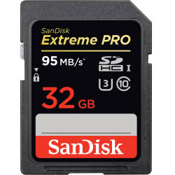 Карта памяти SanDisk Extreme Pro SDHC 32GB UHS-I V30 U3