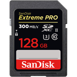 Карта памяти SanDisk Extreme Pro SDXC 128GB UHS-II C10 U3