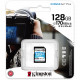 Kingston Canvas Go Plus SDXC 128Gb C10, UHS-I, U3 Memory Card, packaged
