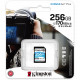 Kingston Canvas Go Plus SDXC 256Gb C10, UHS-I, U3 Memory Card, packaged