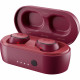 Skullcandy Sesh Evo True Wireless in-Ear Headphones, Deep Red in charging case