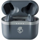 Skullcandy Indy Evo True Wireless in-Ear Headphones, Chill Grey in charging case
