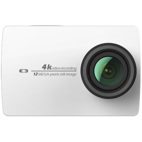 Экшн-камера Xiaomi Yi 4K - Pearl White (вид спереди)
