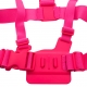 Цветное крепление для GoPro на грудь (розовый)