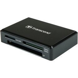 Кардридер Transcend RDF8 Black USB 3.1 UHS-I  для SD, microSD и CompactFlash