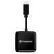 Кардрідер Transcend RDC3 Black USB 3.2 UHS-I Type-C для SD, microSD