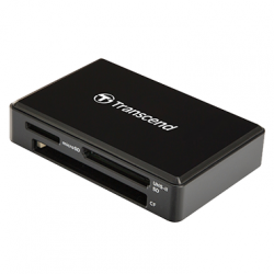 Кардридер Transcend RDF9 Black USB 3.1 UHS-II для SD, microSD и CompactFlash (уценка)