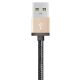MFi data-cable for iPhone/iPad Snowkids 2m strengthened
