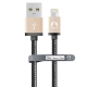 MFi data-cable for iPhone/iPad Snowkids 2m strengthened