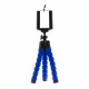 Tripod with phone holder blue