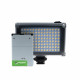 Ulanzi 112 LED Dimmable video light panel with 1500 mAh battery