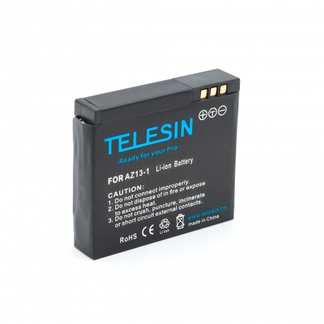 Аккумулятор Telesin для Xiaomi Yi Sport (вид спереди)